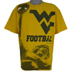 NCAA (Lee) - West Virginia Mountaineers Football T-Shirt 1993 X-Large Vintage Retro