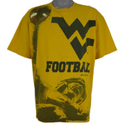NCAA (Lee) - West Virginia Mountaineers Football T-Shirt 1993 X-Large Vintage Retro