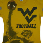 NCAA (Lee) - West Virginia Mountaineers Football T-Shirt 1993 X-Large Vintage Retro