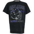 Vintage (DP) - XFL New York/New Jersey Hitmen T-Shirt 1990s Large Vintage Retro