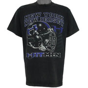 Vintage (DP) - XFL New York/New Jersey Hitmen T-Shirt 1990s Large Vintage Retro