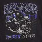 Vintage (DP) - XFL New York/New Jersey Hitmen T-Shirt 1990s Large Vintage Retro