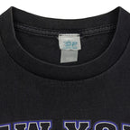 Vintage (DP) - XFL New York/New Jersey Hitmen Helmet T-Shirt 1990s Large
