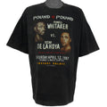Vintage (Caesars) - Pound 4 Pound, Whitaker VS Delahoya WWC T-Shirt 1997 XX-Large Vinae Retro