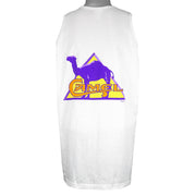Vintage (Camel) - Genuine Taste Sleeveless Shirt 1990s X-Large Vintage Retro