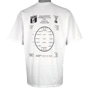 Vintage - Collingwood Magpies, AFL Single Stitch T-Shirt 1990 Large Vintage Retro