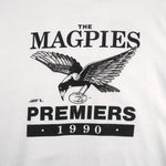 Vintage - Collingwood Magpies, AFL Single Stitch T-Shirt 1990 Large Vintage Retro