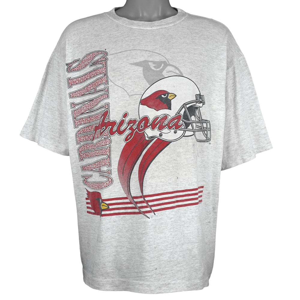 NFL (True-Fan) - Arizona Cardinals Helmet T-Shirt 1994 X-Large Vintage Retro Football
