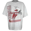 NFL (True-Fan) - Arizona Cardinals Helmet T-Shirt 1994 X-Large Vintage Retro Football