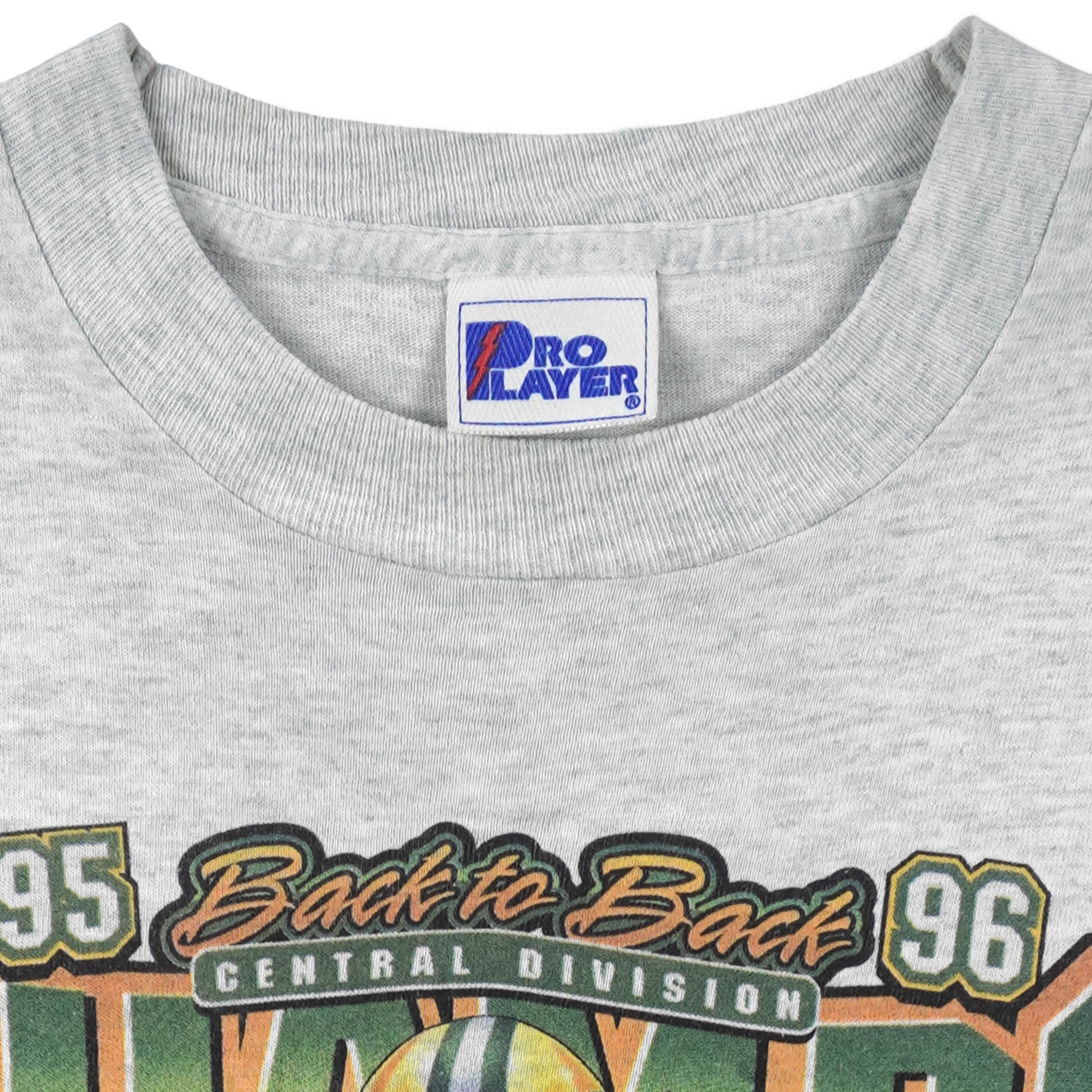 NFL (Pro Player) - Green Bay Packers Champs Players Caricature T-Shirt 1996 Medium Vintage Retro Football