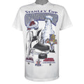 NHL - Colorado Avalanche VS Florida Panthers Matchups Stanley Cup T-Shirt 1996 Medium Vintage Retro Hockey