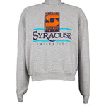 NCAA (Majestic) - Syracuse University 1870 Crew Neck Sweatshirt 1990s Large Vintage Retro