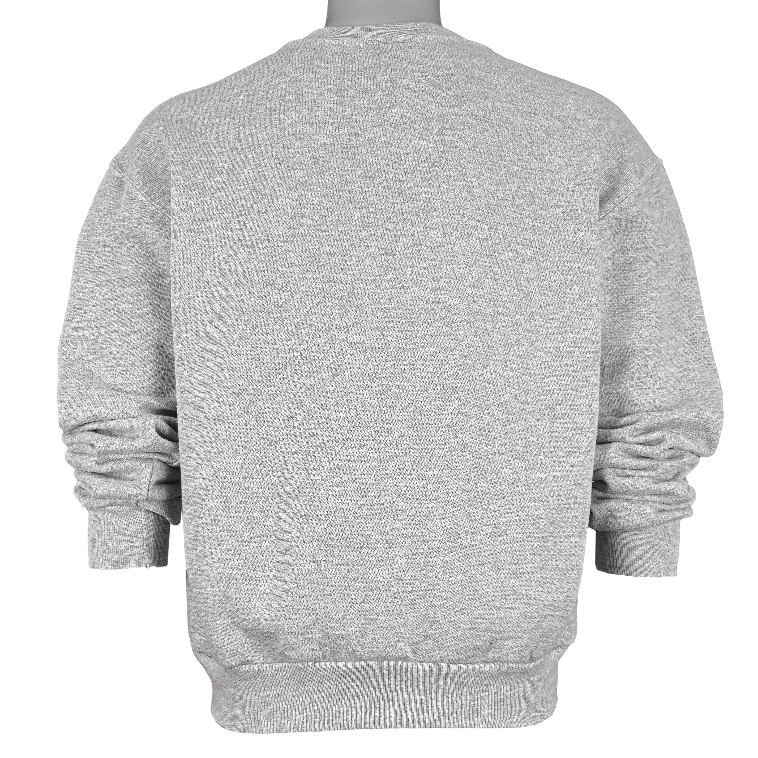 NCAA (Majestic) - Syracuse University 1870 Crew Neck Sweatshirt 1990s Large Vintage Retro