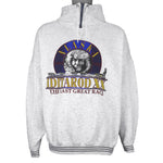 Vintage - Alaska Iditarod XX The Last Great Race 1/4 Zip-Up Sweatshirt 1991 X-Large Vintage Retro
