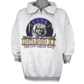 Vintage - Alaska Iditarod XX The Last Great Race 1/4 Zip-Up Sweatshirt 1991 X-Large Vintage Retro
