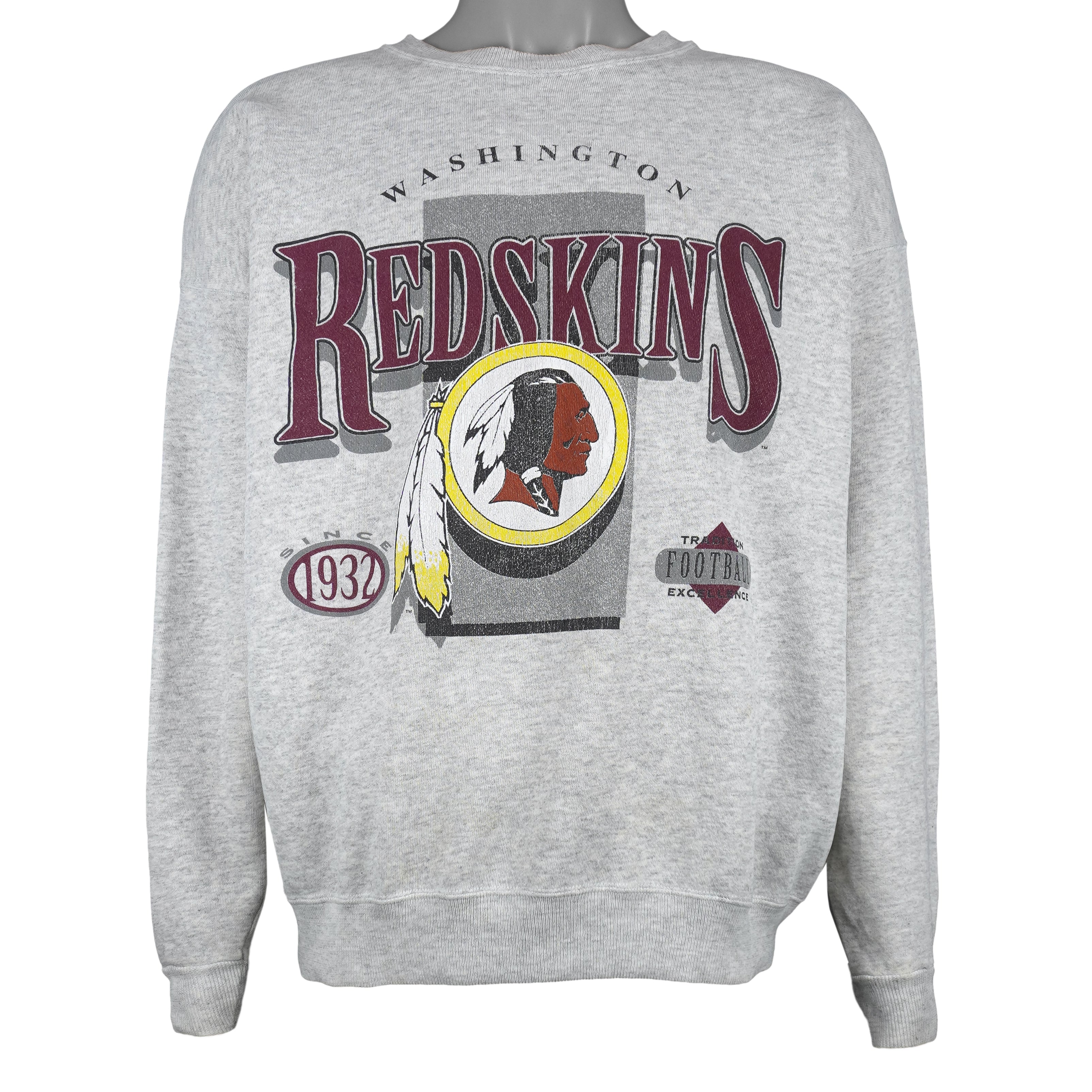 NFL (Hanes) - Washington Redskins Crew Neck Sweatshirt 1990s XX-Large Vintage Retro Football