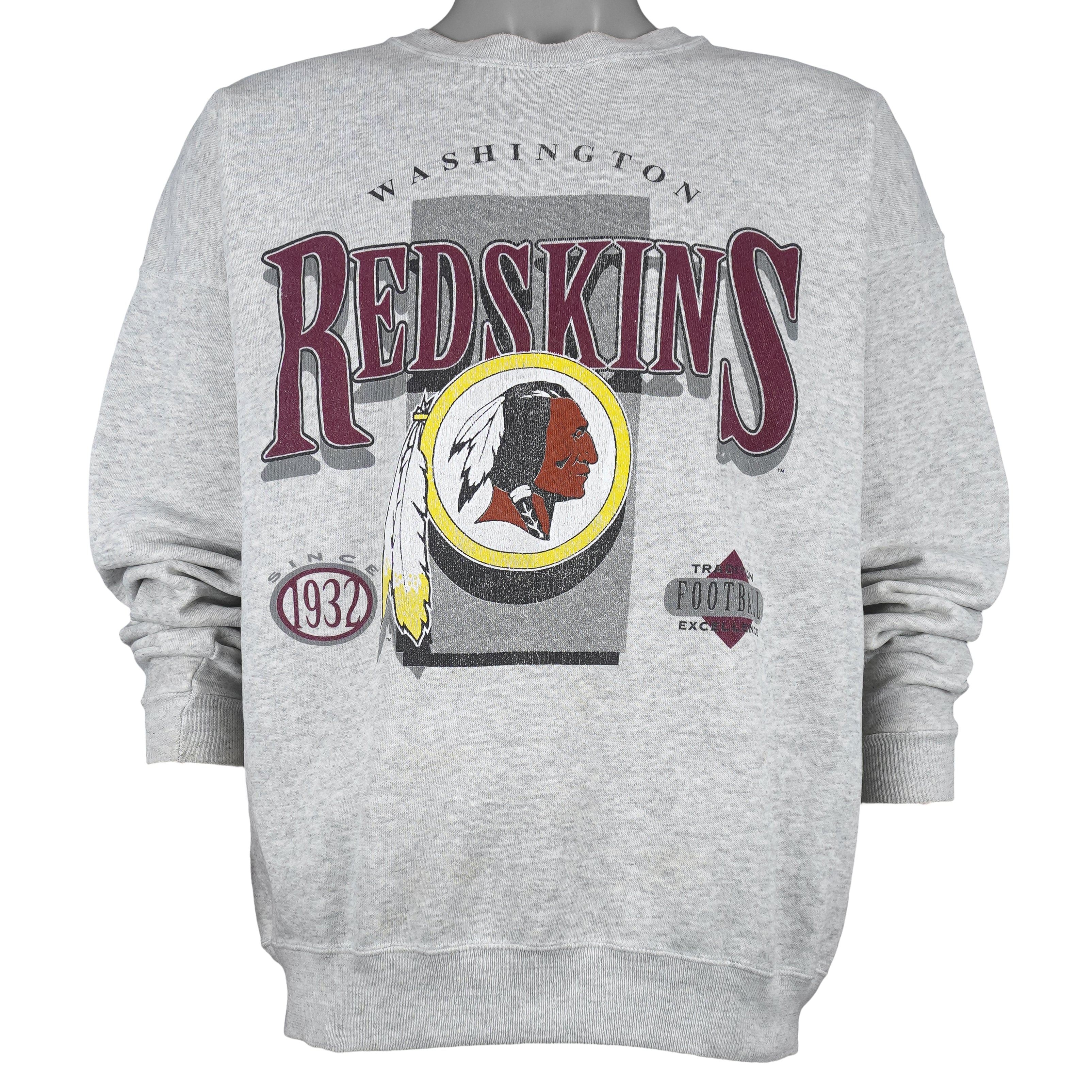 NFL (Hanes) - Washington Redskins Crew Neck Sweatshirt 1990s XX-Large Vintage Retro Football