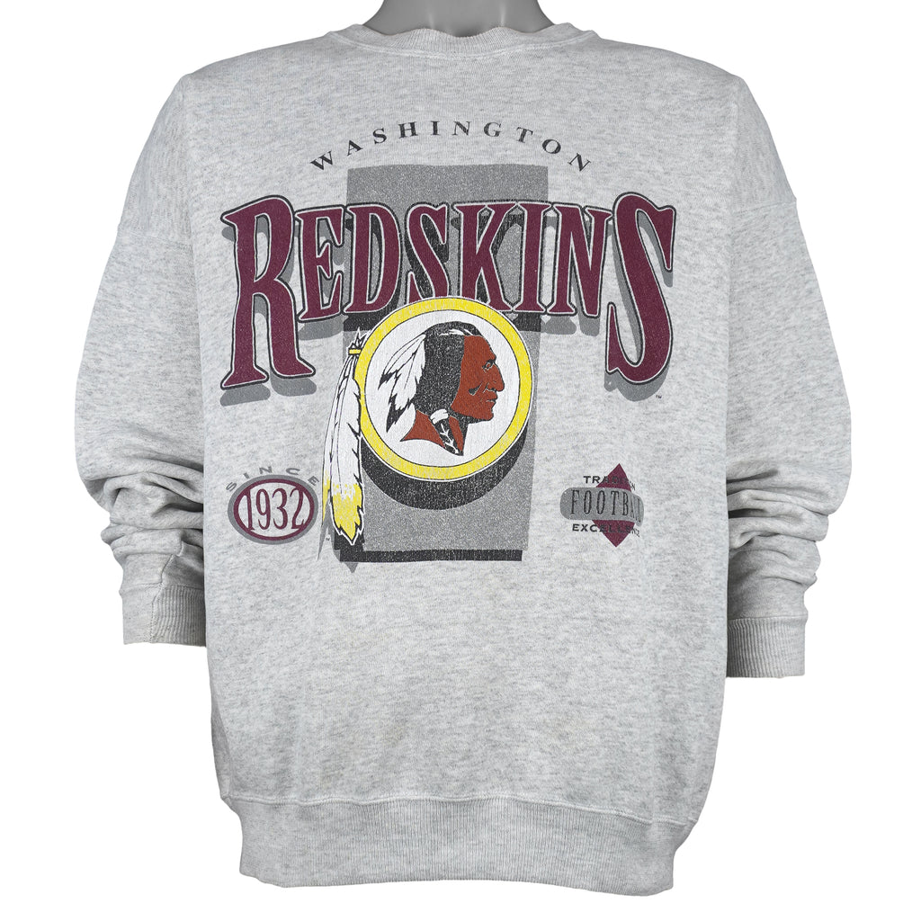 NFL (Hanes) - Washington Redskins Crew Neck Sweatshirt 1990s XX-Large Vintage Retro Football