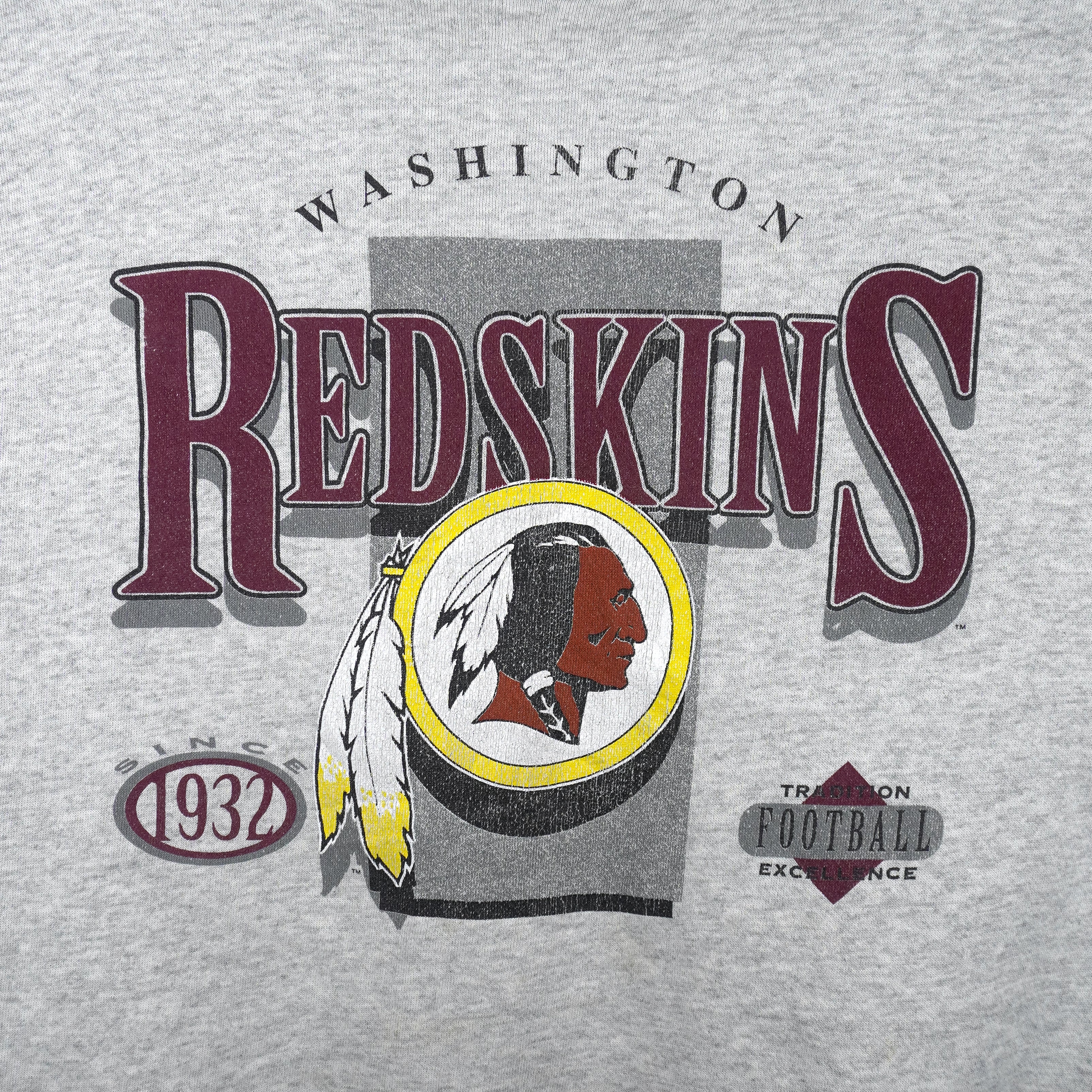 NFL (Hanes) - Washington Redskins Crew Neck Sweatshirt 1990s XX-Large Vintage Retro Football