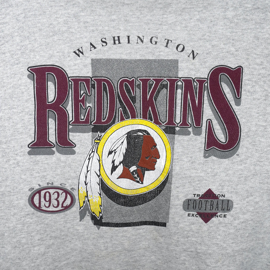 NFL (Hanes) - Washington Redskins Crew Neck Sweatshirt 1990s XX-Large Vintage Retro Football