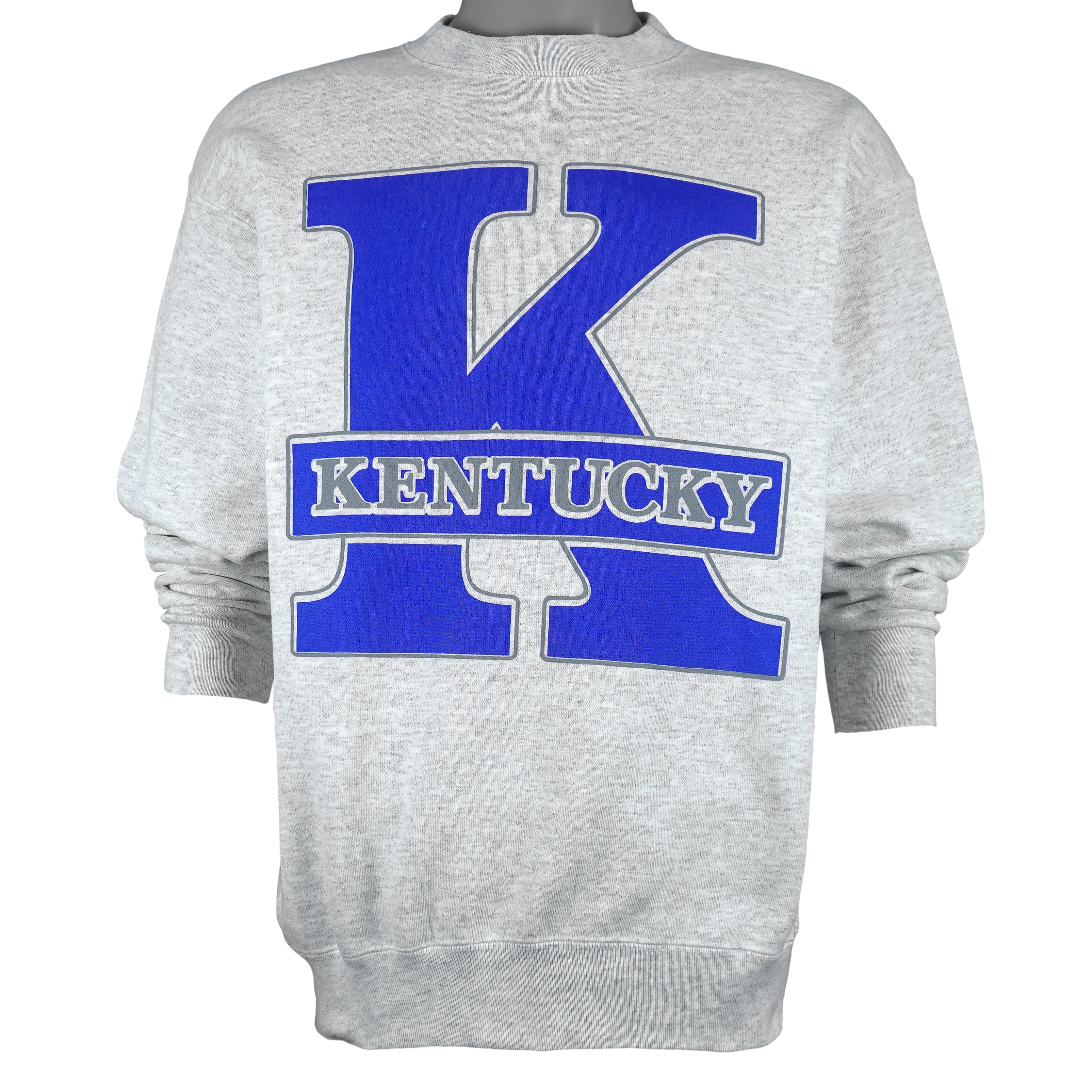 NCAA (Volunteer) - Kentucky Wildcats Spell-Out Sweatshirt 1990s Large Vintage Retro