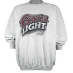 Vintage (Gildan) - Coors Light Spell-Out Crew Neck Sweatshirt 1990s X-Large Vintage Retro