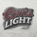 Vintage (Gildan) - Coors Light Spell-Out Crew Neck Sweatshirt 1990s X-Large Vintage Retro