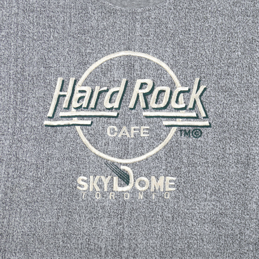Vintage - Hard Rock Cafe Toronto Skydome Crew Neck Sweatshirt 1990s X-Large Vintage Retro