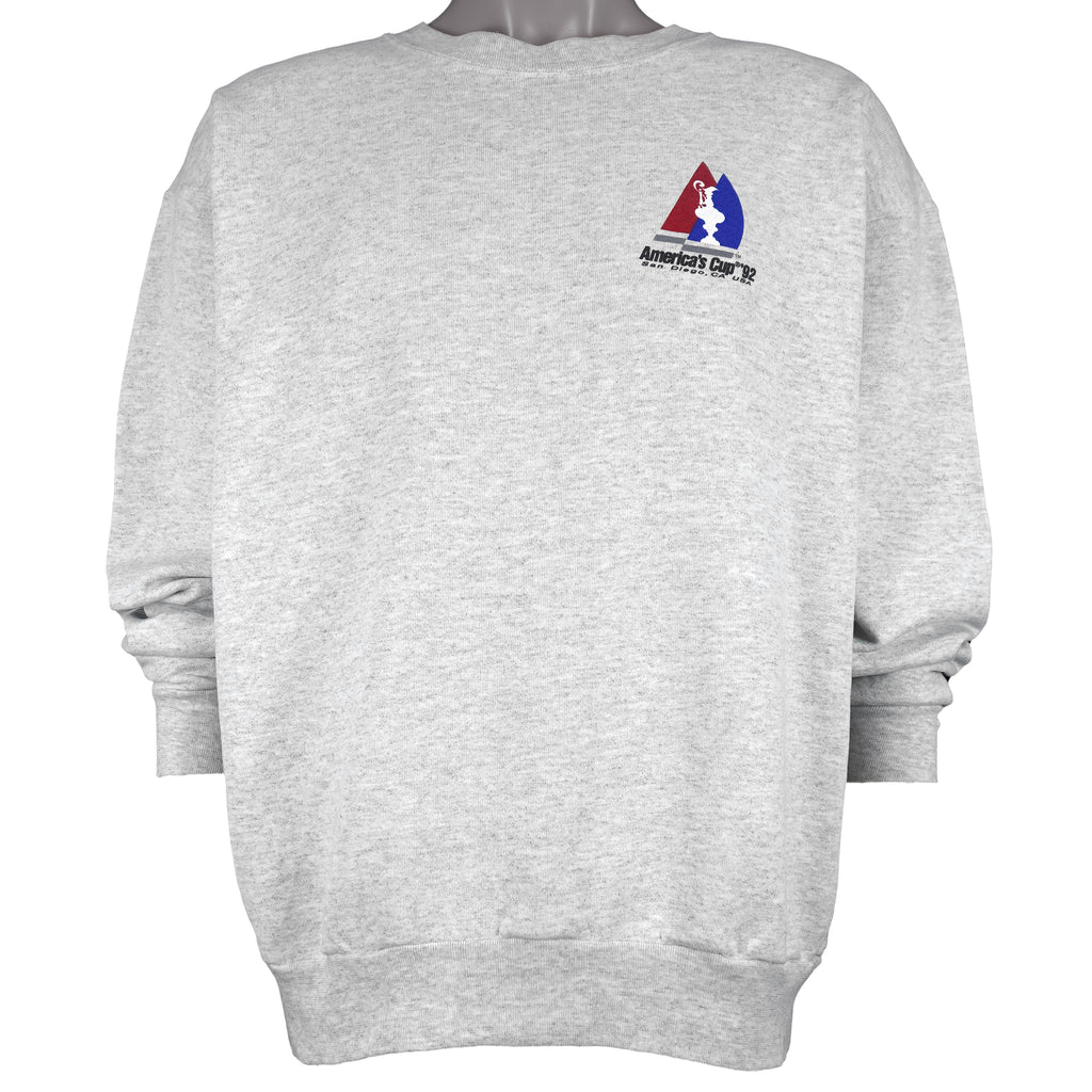 Vintage (Oneita) - Americas Cup 92, San Diego CA Crew Neck Sweatshirt 1992 XX-Large Vintage Retro
