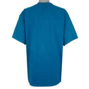 NFL (Logo 7) - Jacksonville Jaguars Big Spell-Out T-Shirt 1990s XX-Large Vintage Retro Football