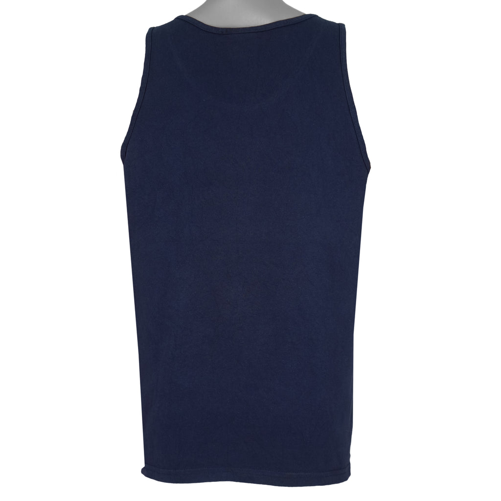 Vintage - World Gym, Big Spell-Out Sleeveless Shirt 1990s Medium Vintage Retro