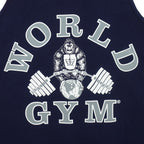 Vintage - World Gym, Big Spell-Out Sleeveless Shirt 1990s Medium Vintage Retro