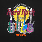 Vintage (Hard Rock) - Hard Rock Cafe Save the Planet Mexico Guitars T-Shirt 1990s X-Large Vintage Retro