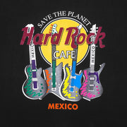 Vintage (Hard Rock) - Hard Rock Cafe Save the Planet Mexico Guitars T-Shirt 1990s X-Large Vintage Retro