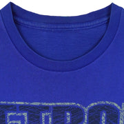 Reebok - Detroit Lions Spell-Out T-Shirt 1995 Large Vintage Retro Football