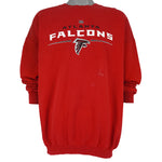 NFL - Atlanta Falcons Spell-Out Crew Neck Sweatshirt 1990s XX-Large Vintage Retro Football