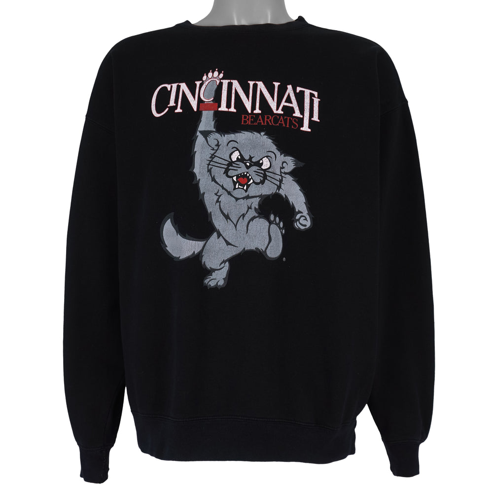 NCAA (Jansport) - Cincinnati Bearcats Crew Neck Sweatshirt 1990s Large Vintage Retro