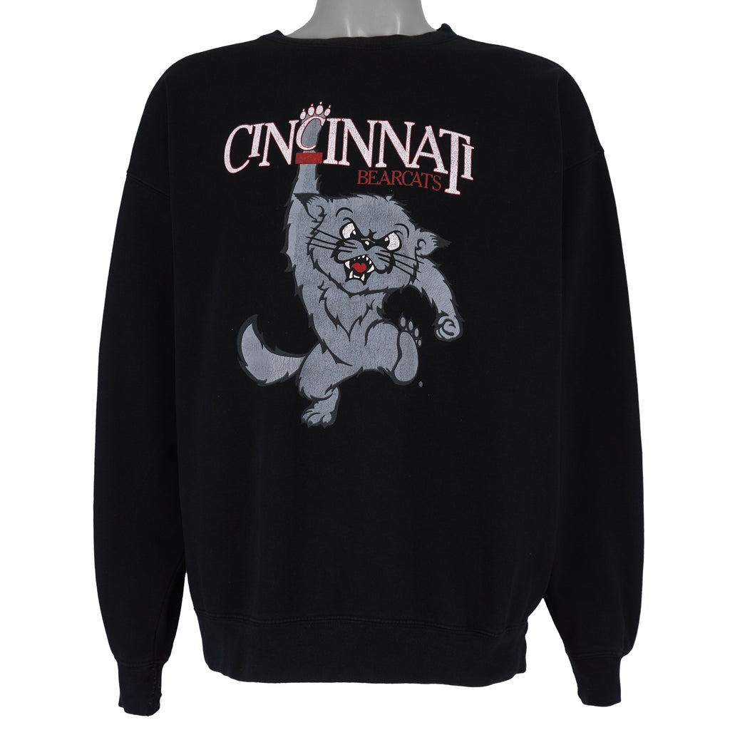 NCAA (Jansport) - Cincinnati Bearcats Crew Neck Sweatshirt 1990s Large Vintage Retro