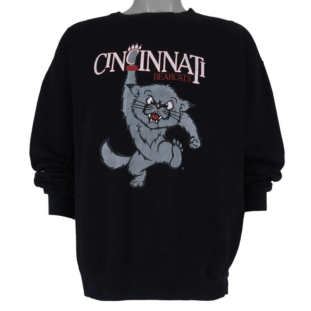 NCAA (Jansport) - Cincinnati Bearcats Crew Neck Sweatshirt 1990s Large Vintage Retro