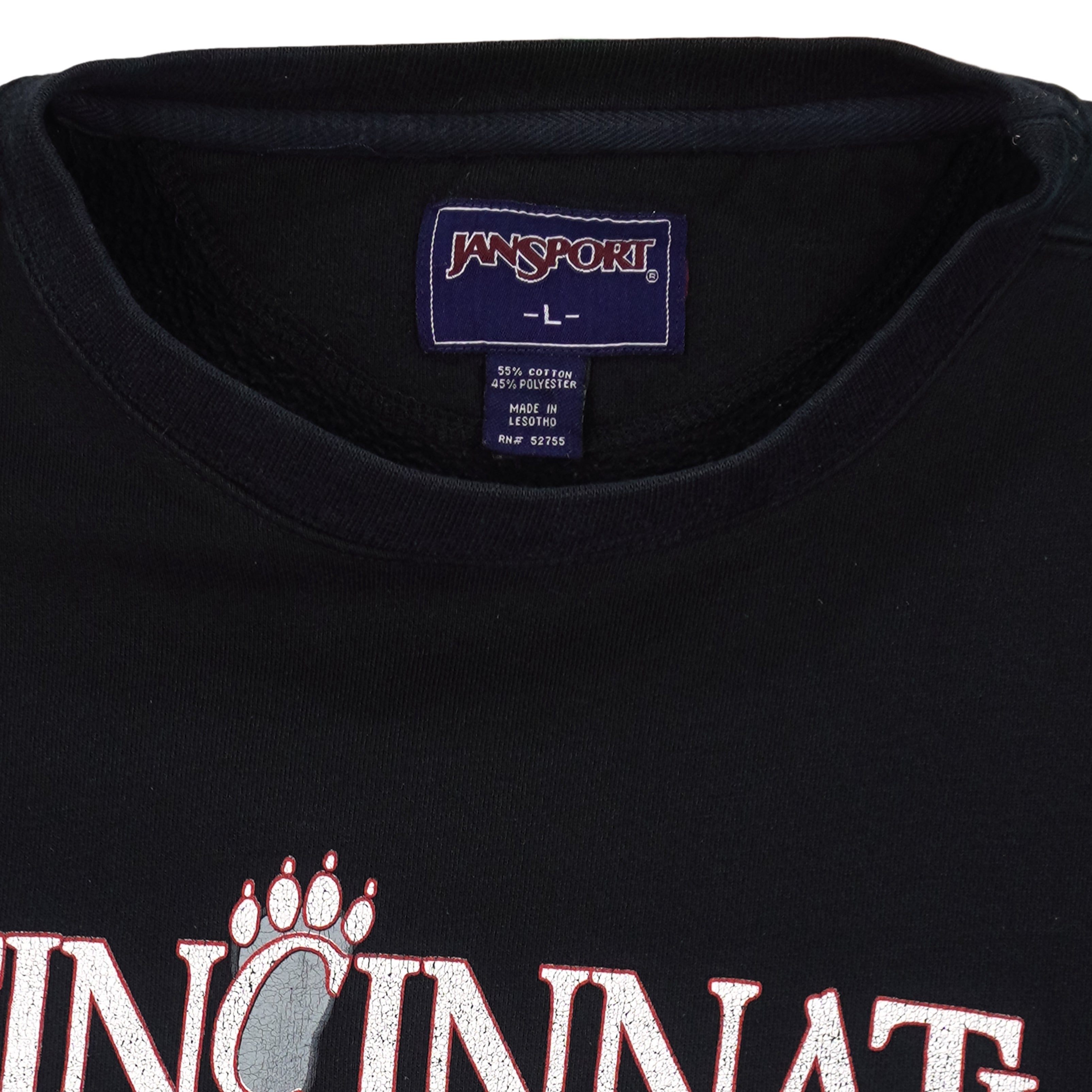 NCAA (Jansport) - Cincinnati Bearcats Crew Neck Sweatshirt 1990s Large Vintage Retro