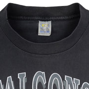NFL (Competitor) - Atlanta Falcons Spell-Out T-Shirt 1992 Large Vintage Retro Football