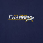 NFL - San Diego Chargers Embroidered Crew Neck Sweatshirt 1990s Large Vintage Retro Football