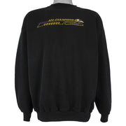 NFL (Logo Athletic) - Baltimore Ravens Crew Neck Sweatshirt 2000 Large Vintage Retro Football