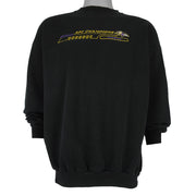 NFL (Logo Athletic) - Baltimore Ravens Crew Neck Sweatshirt 2000 Large Vintage Retro Football