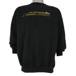 NFL (Logo Athletic) - Baltimore Ravens Crew Neck Sweatshirt 2000 Large Vintage Retro Football