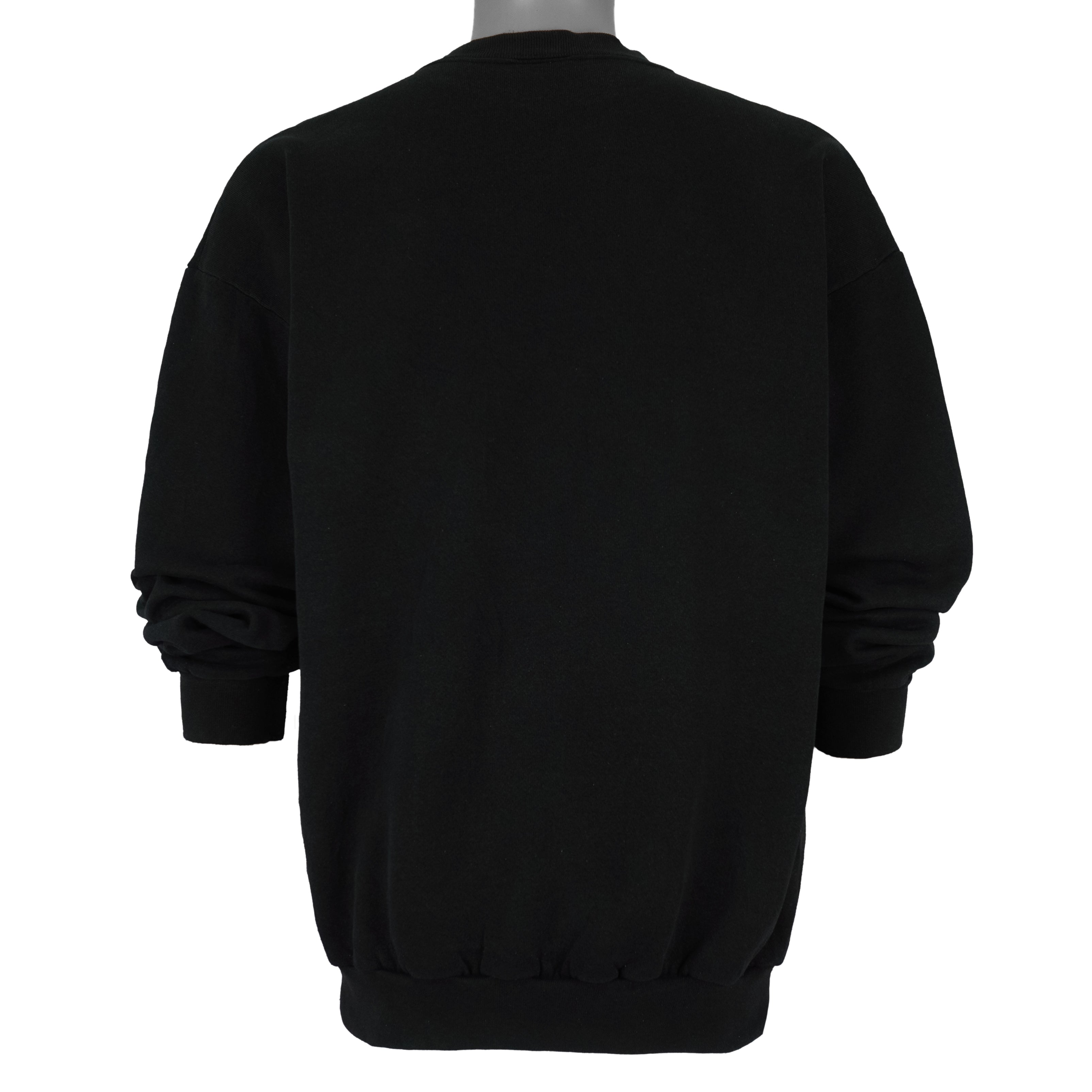 NFL (Logo Athletic) - Baltimore Ravens Crew Neck Sweatshirt 2000 Large Vintage Retro Football