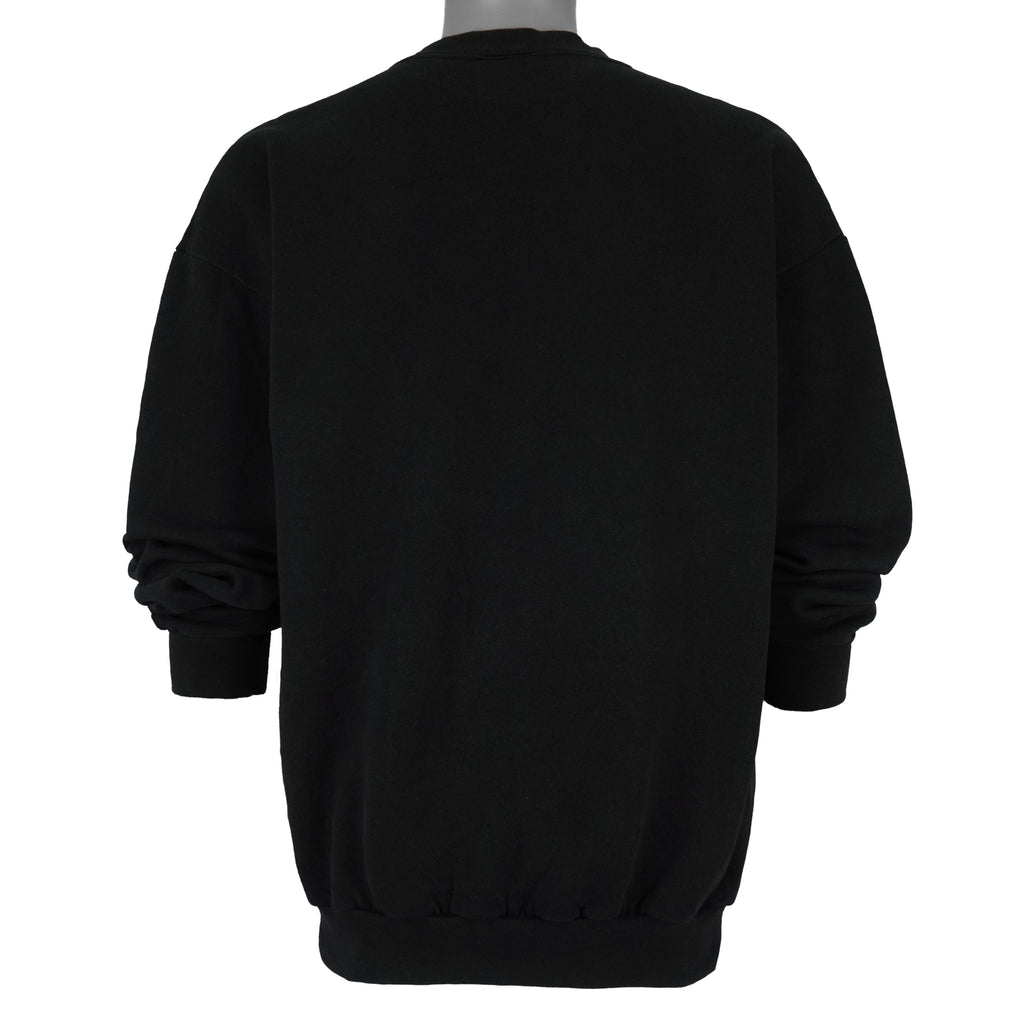 NFL (Logo Athletic) - Baltimore Ravens Crew Neck Sweatshirt 2000 Large Vintage Retro Football