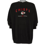 NFL - Kansas City Chiefs Embroidered Crew Neck Sweatshirt 1990s X-Large Vintage Retro Football