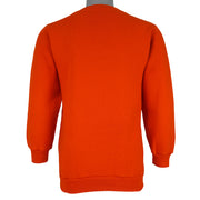 NCAA (Russell Athletic) - Orange Clemson Tigers Crew Neck Sweatshirt 1990s Small Vintage Retro
