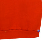 NCAA (Russell Athletic) - Orange Clemson Tigers Crew Neck Sweatshirt 1990s Small Vintage Retro